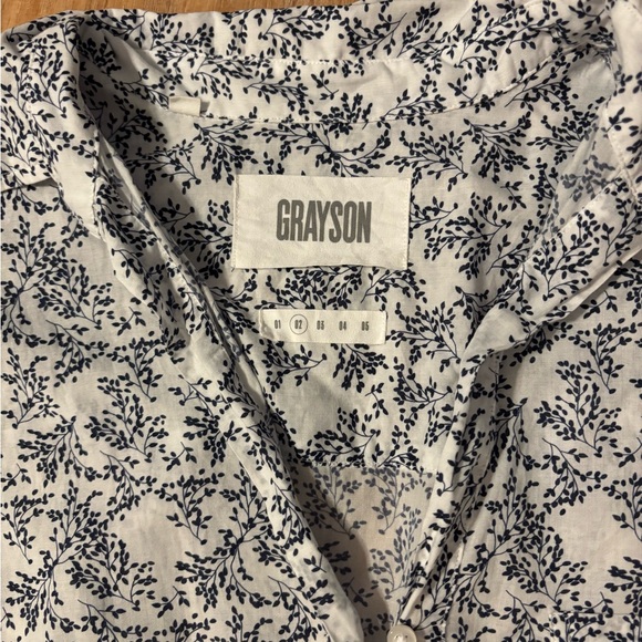 Frank & Eileen Dresses & Skirts - COQUETTE ruffles Normcore old money Grayson by Frank & Eileen Floral Blue dress